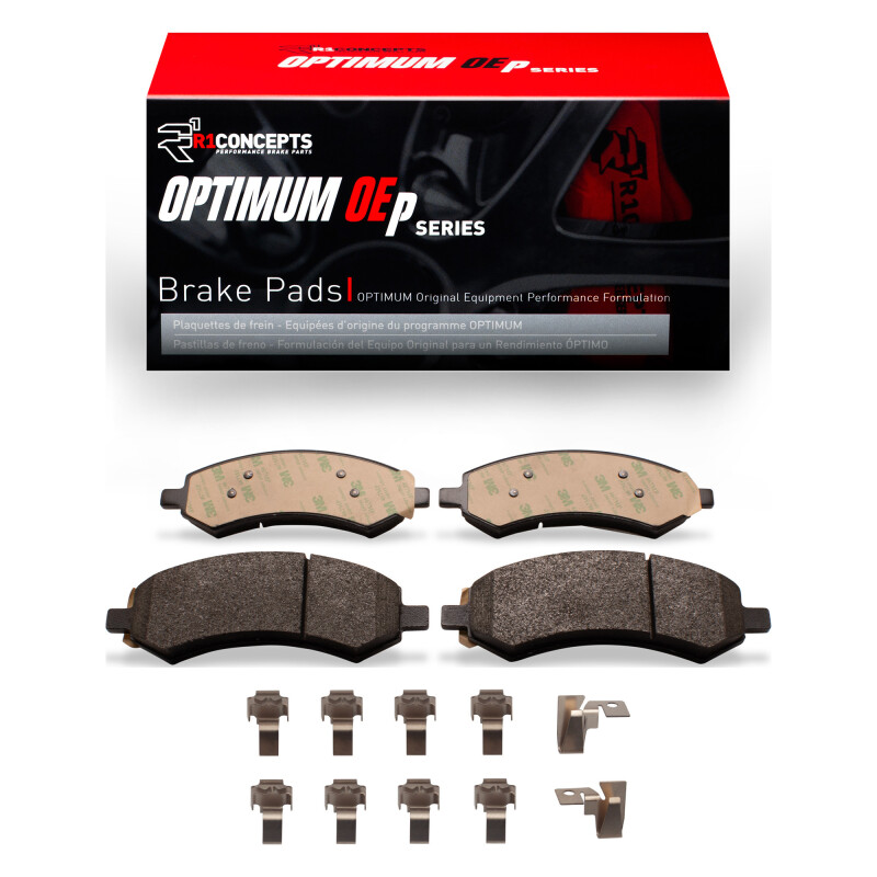 Chrysler Aspen Brake Pads - Front - R1 Concepts - Optimum OE - `05-`24